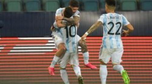  صعود آرژانتین به نیمه نهایی کوپا آمه‌ریکا