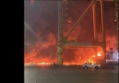  واکنش امارات به انفجار مهیب دبی