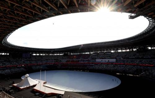 آغاز مراسم المپیک ۲۰۲۰ توکیو