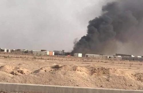  وقوع انفجار در انبار مهمات لشکر امام علی (ع) در نجف در پی حمله پهپادی