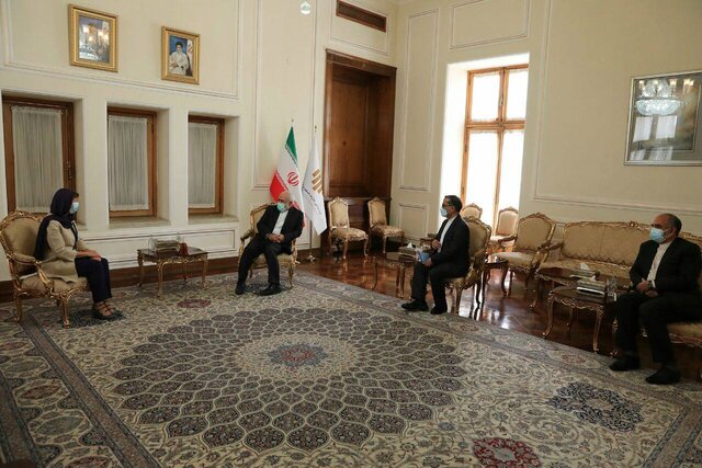 دیدار خداحافظی سفیر بلژیک در تهران با ظریف دیدار خداحافظی سفیر بلژیک در تهران با ظریف