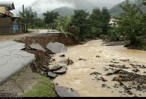 سیلاب حدود ۳۷۰ میلیارد ریال به سوادکوه شمالی خسارت وراد کرد