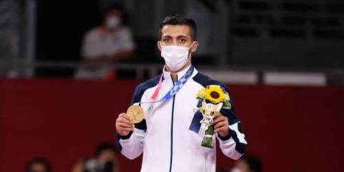 المپیک توکیو| درخشش طلا بر سینه گرایی/ دومین مدال طلا برای کاروان ایران