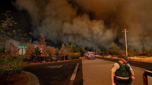 آتش سوزی کالیفرنیا همه چیز را با خود نابود کرد+ فیلم
