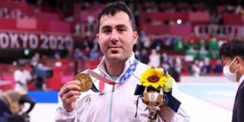  رئیس مجلس کسب مدال طلای المپیک در رشته کاراته را تبریک گفت