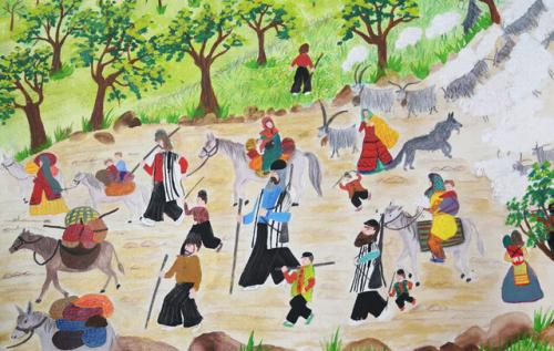  درخشش نقاشی های کودکان ایرانی در رومانی