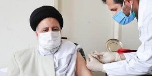  رئیس‌جمهور اولین دز واکسن ایرانی کرونا را دریافت کرد
