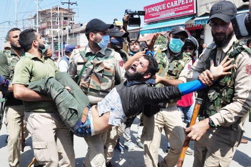 حمله پلیس هند به عزاداران حسینی