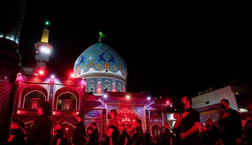 عزاداری شب تاسوعا در امامزاده صالح(ع)