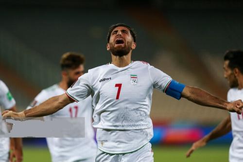 پیروزی ایران مقابل عراق در نیمه نخست