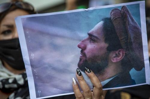  عکس/ تجمع اعتراضی افغانستانی‌های مقیم تهران