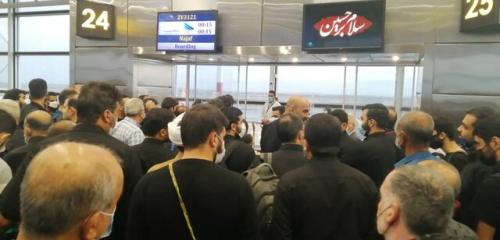  سرگردانی زائران در فرودگاه بدون عذرخواهی و جبران خسارت