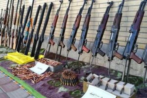 انهدام چهار باند قاچاق اسلحه در خوزستان