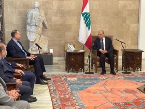 ادامه رایزنی دیپلماتیک وزیر خارجه در بیروت