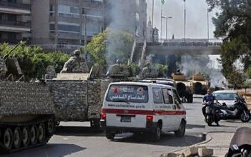  ارتش لبنان ۹ نفر را در ارتباط با درگیری‌ امروز بیروت دستگیر کرد