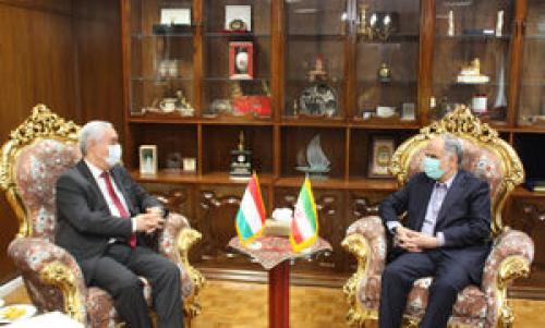 دیدار سفیر تاجیکستان با وزیر دادگستری