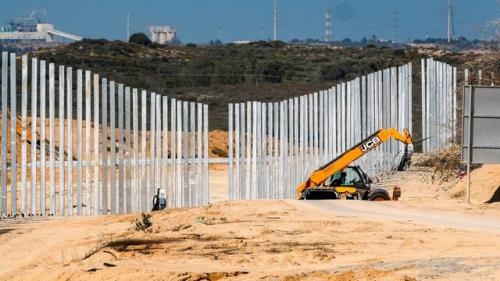  صیهونیست‌ها در مرزهای غزه ساخت دیوار بتنی جدید می‌سازند