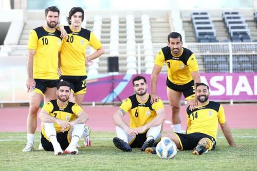  تمرین تیم ملی ایران در ورزشگاه محل بازی با لبنان