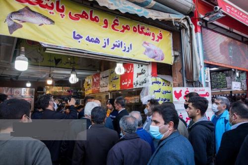 برخورد قاطع با گرانفروشان مرغ و تخم مرغ در تهران  
