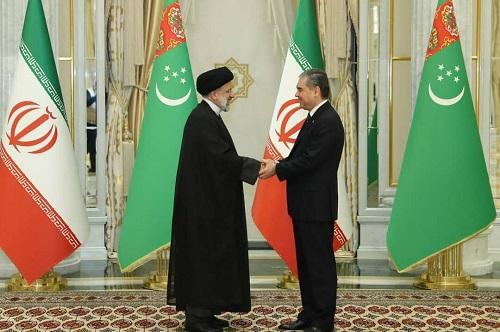 دیدار آیت الله رئیسی با رییس جمهوری ترکمنستان