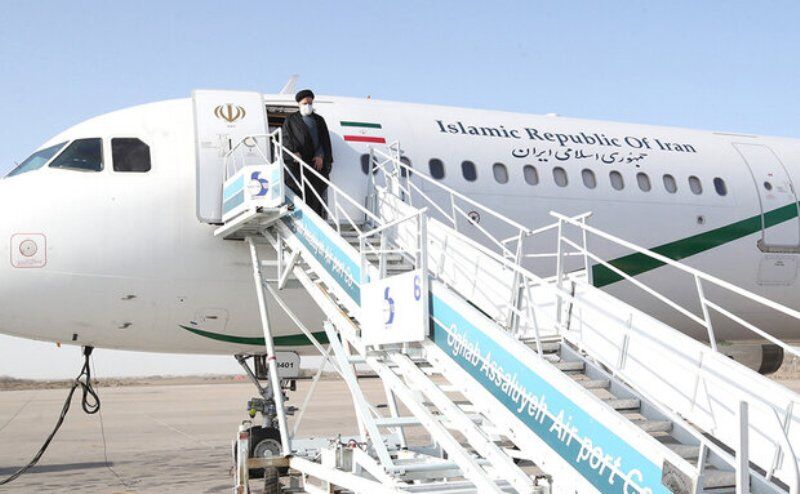 رییس جمهوری عشق آباد را به مقصد تهران ترک کرد