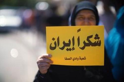 قدردانی مردم لبنان از ایران و حزب‌الله