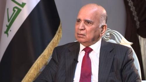 آیا وزیر خارجه عراق حامل پیام التماس آمریکا بود؟!