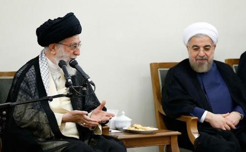  دیدار حسن روحانی با رهبر انقلاب 