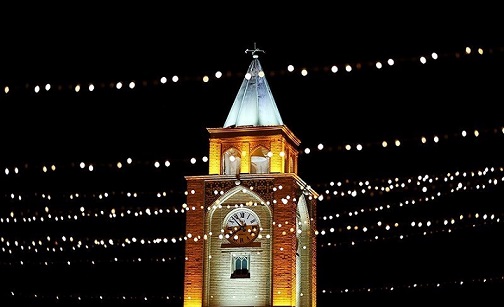  کلیسای وانک درآستانه سال نومیلادی - اصفهان 