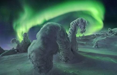 زیباترین تصاویر شفق قطبی ۲۰۲۱ 