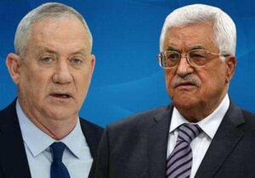 دیدار «عباس» با وزیر جنگ اسرائیل
