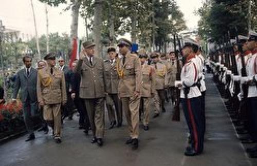  سفر ژنرال دوگل به ایران به دعوت محمدرضا شاه پهلوی