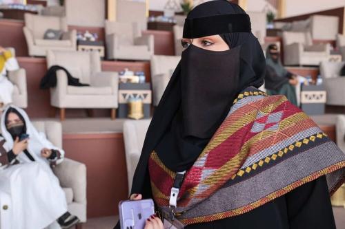 برای اولین بار در عربستان سعودی؛ رژه و حضور زنان در جشنواره شتر 