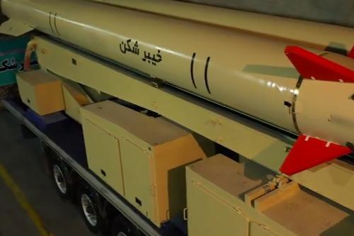  اولین ویدئو از موشک "خیبرشکن " سپاه