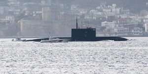  زیردریایی روستوف روسیه وارد دریای سیاه شد