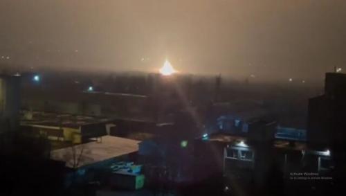  شنیده شدن صدای انفجار در منطقه خودمختار «لوهانسک» در شرق اوکراین