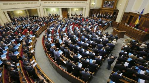  پارلمان اوکراین، روسیه را تحریم کرد