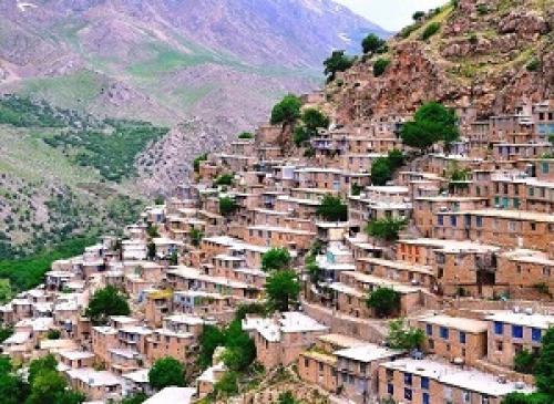 عکس/ خانه‌های پلکانی در کردستان