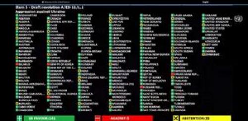 قطعنامه مجمع عمومی سازمان ملل علیه روسیه 