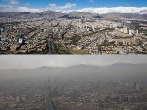  ۱۱۰ روز هوای ناسالم و ۲۴۰ روز هوای قابل قبول در شهر تهران