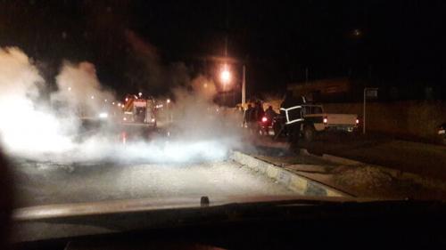  مصدومیت دو نوجوان در پی انفجار مواد محترقه در پارکینگ