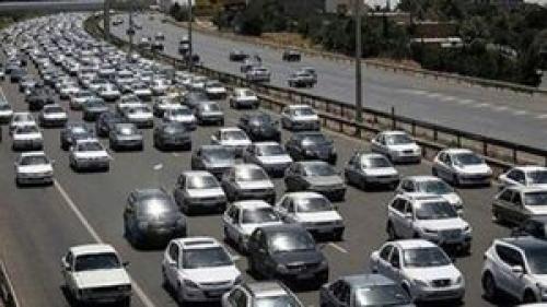  ترافیک سنگین در خروجی های تهران