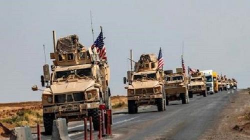  انتقال کاروان نظامی آمریکایی از سوریه به عراق