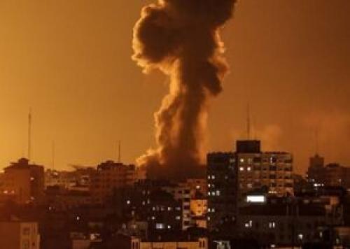  شنیده‌شدن صدای انفجار در جنوب نوار غزه 