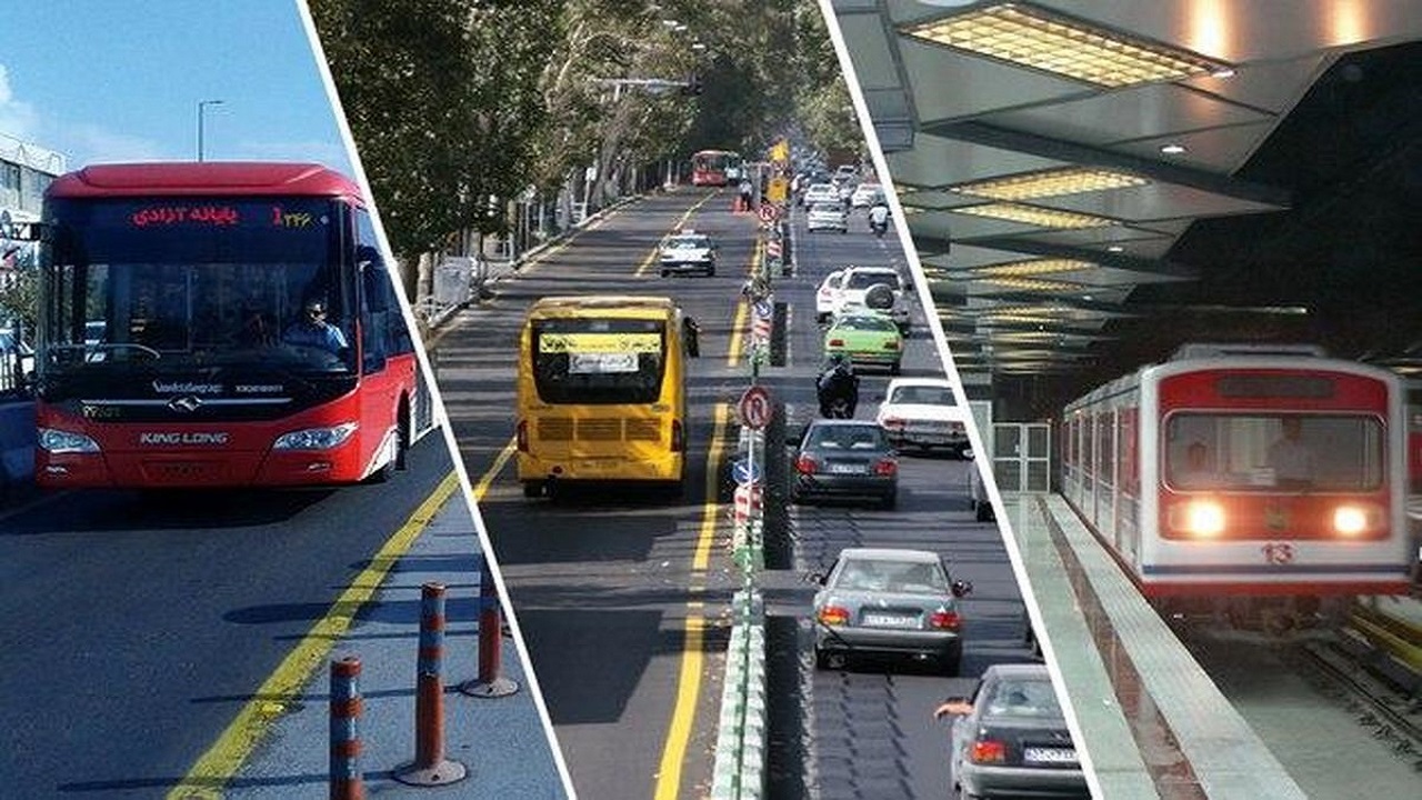 افزایش نرخ کرایه‌های حمل و نقل عمومی از فردا 