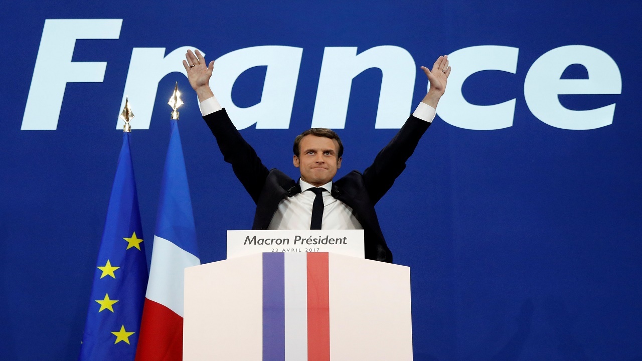  پیروزی مکرون در انتخابات ریاست جمهوری فرانسه