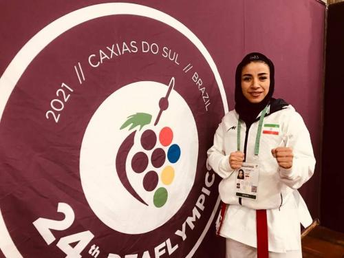 بانوی مرودشتی نخستین مدال کاروان ایران در المپیک ناشنوایان برزیل را کسب کرد