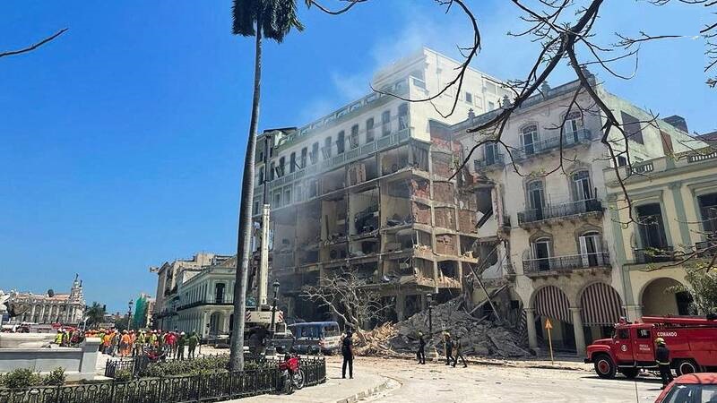  تصاویری از انفجار مهیب در پایتخت کوبا