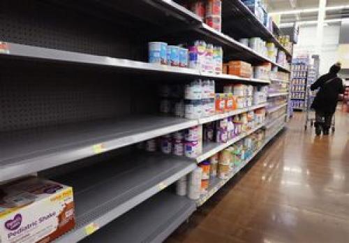  بحران کمبود شیرخشک در آمریکا