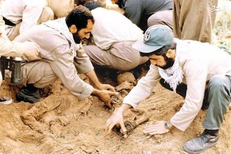 کشف پیکر شهید دفاع مقدس در مهران کشف پیکر شهید دفاع مقدس در مهران